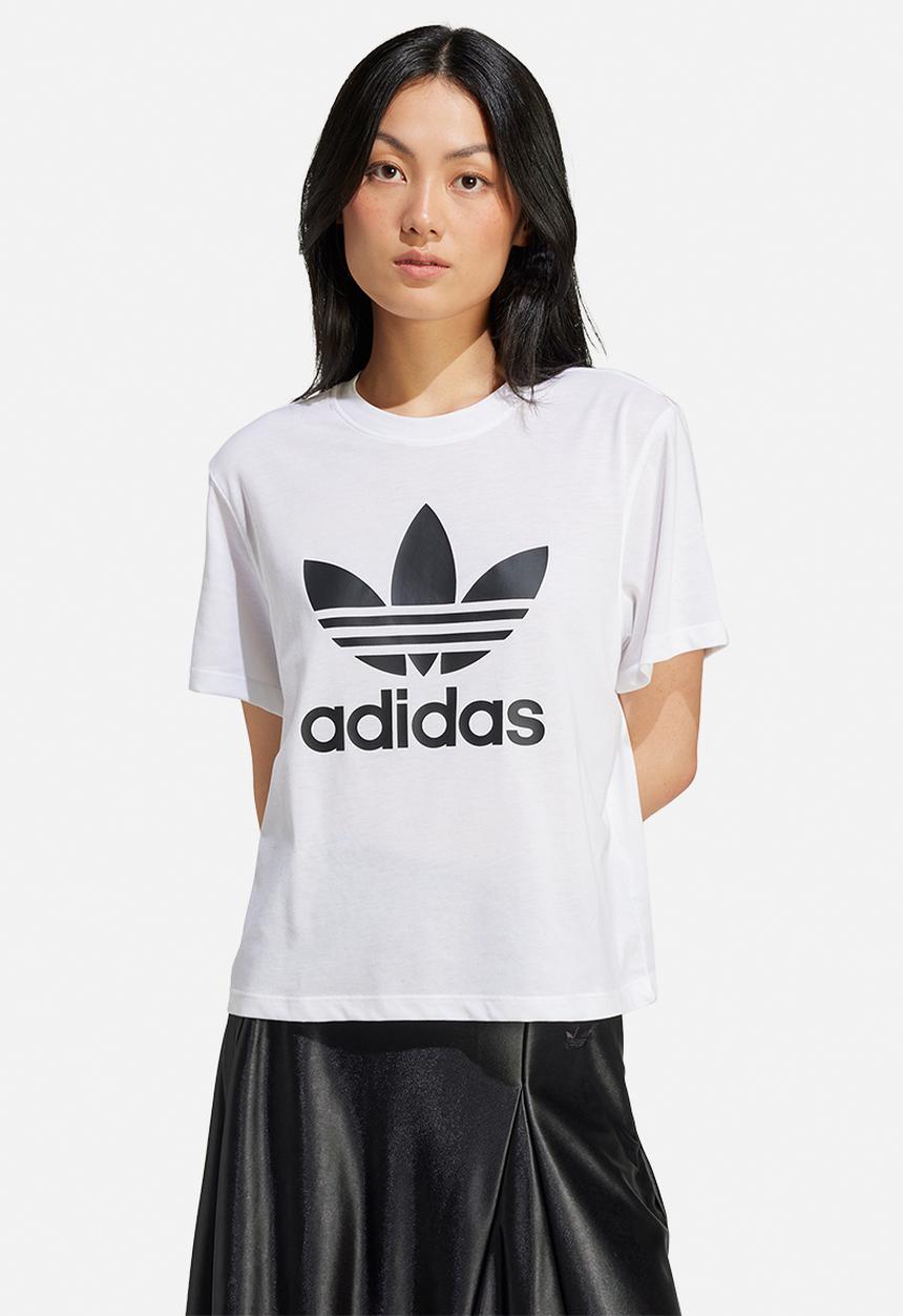 adidas Originals - Trefoil Boxy Tee - White