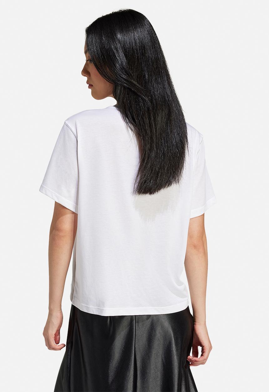 adidas Originals - Trefoil Boxy Tee - White