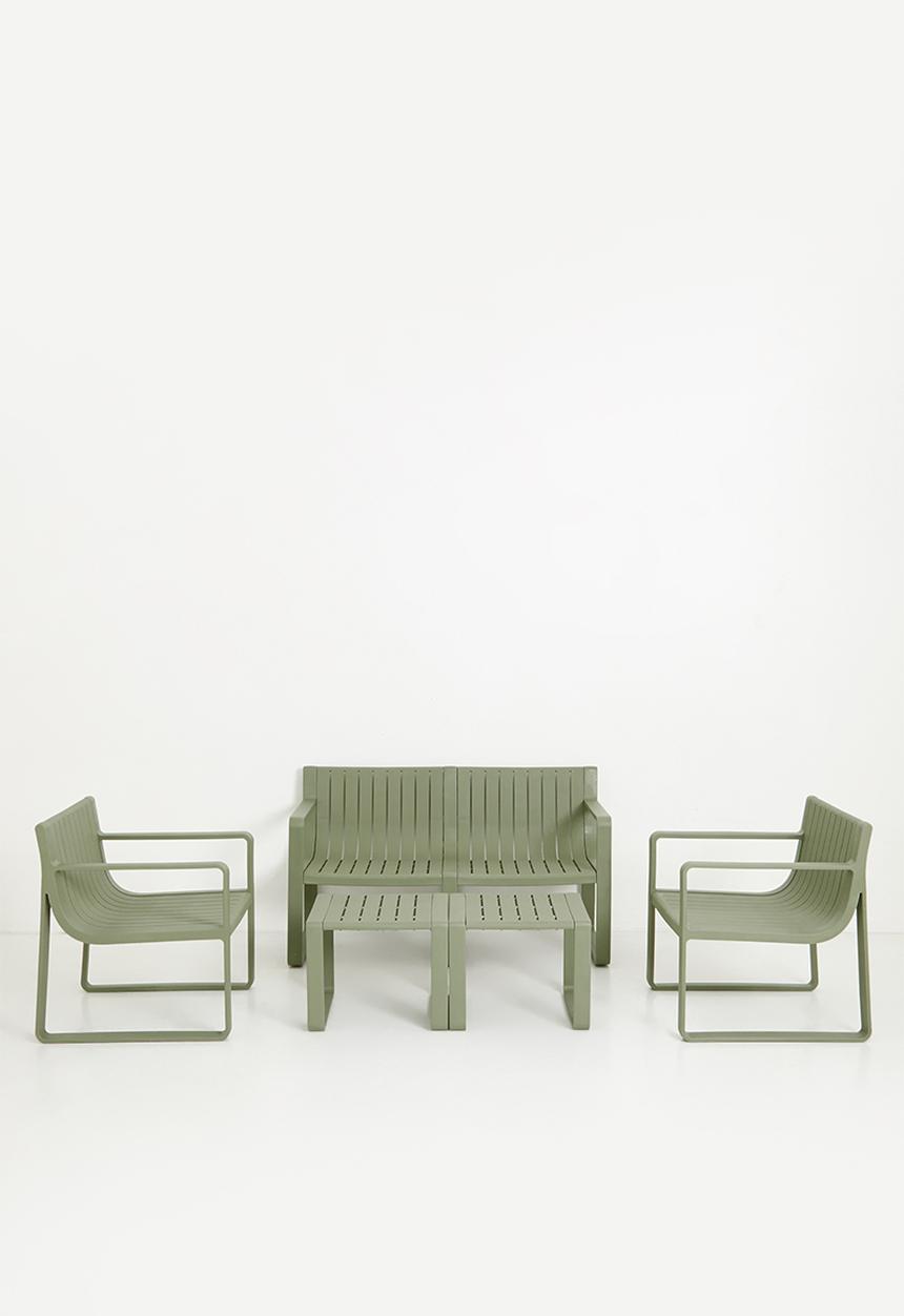 H&S - Garden set pp 5 piece - green