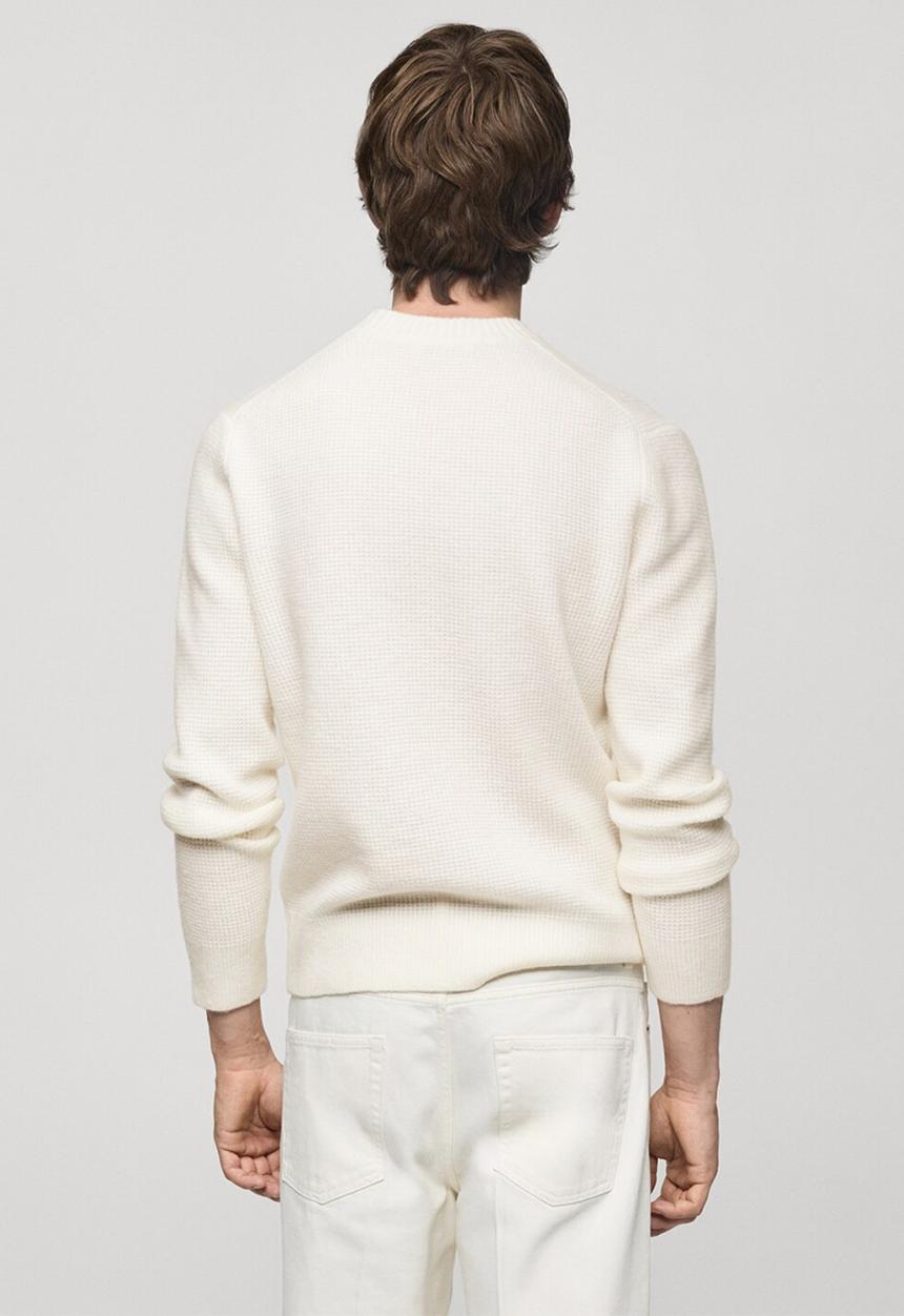 MANGO - Sweater park - natural