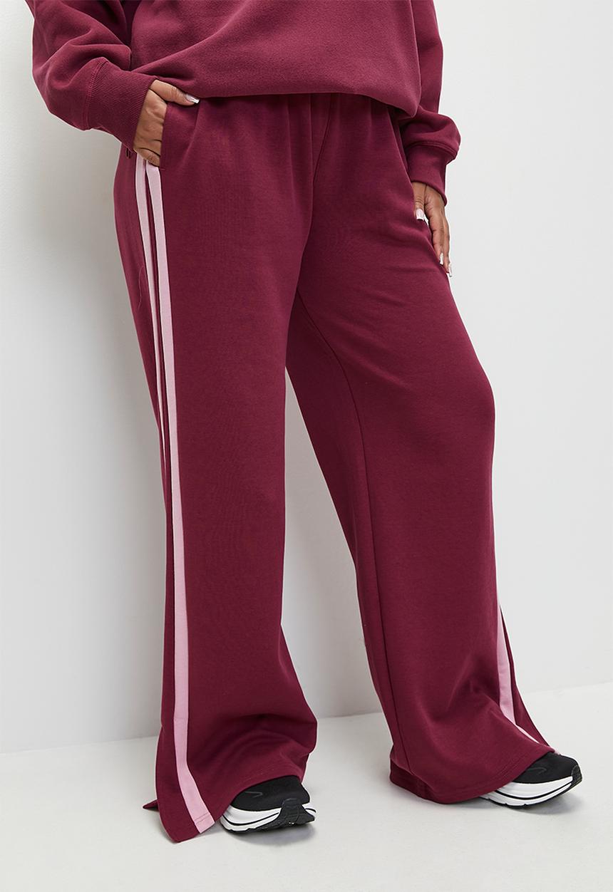 Cotton On - Plus Outdoorsy Move Pant - Sangria/French Pink