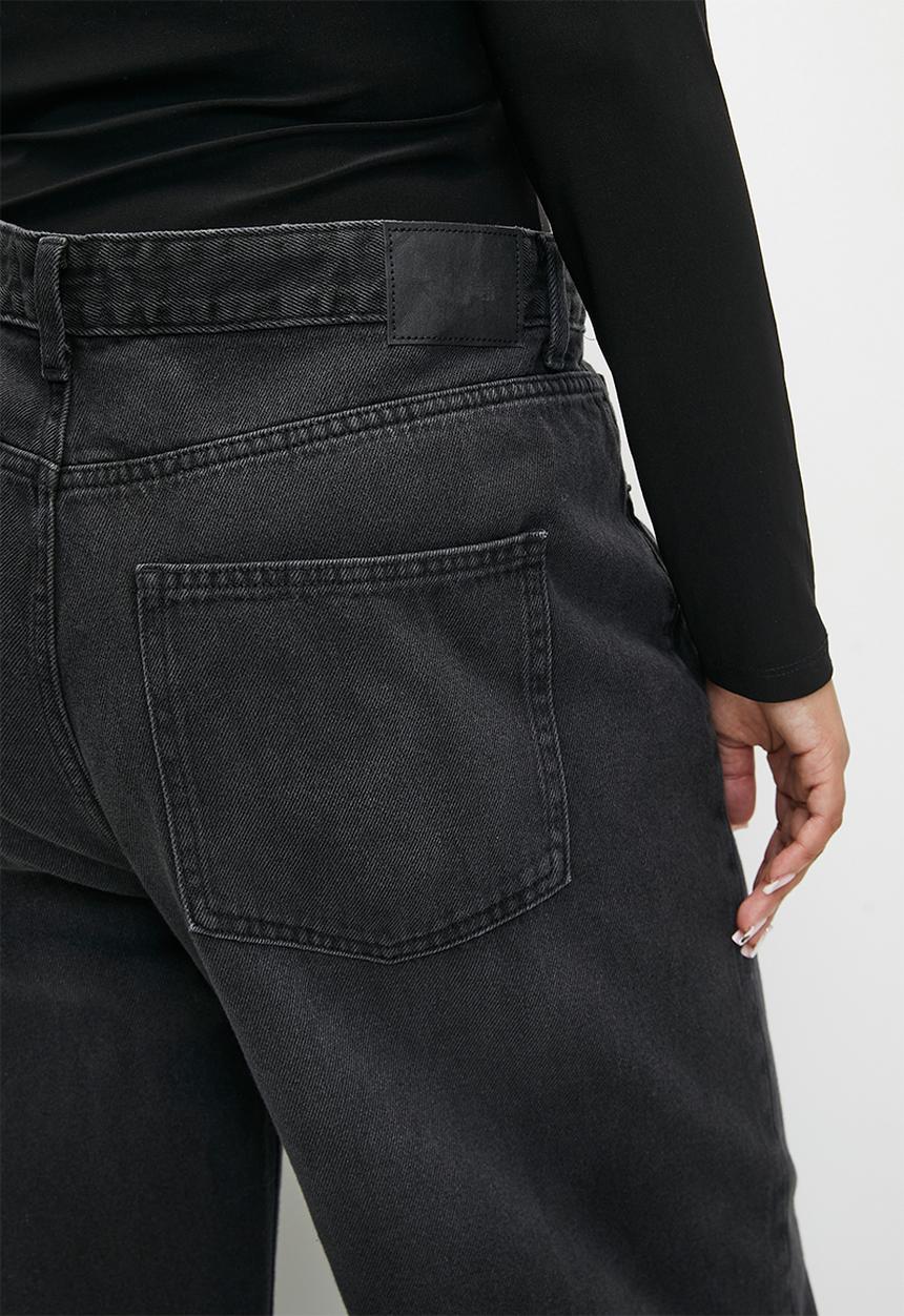 Cotton On - Plus  91 straight jean - onyx black