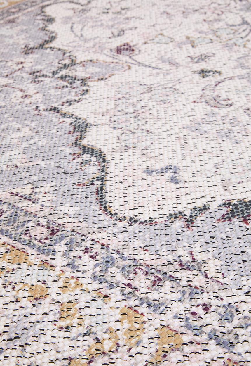 Sixth Floor - Cotton Blend Woven Antique Rug - Multi