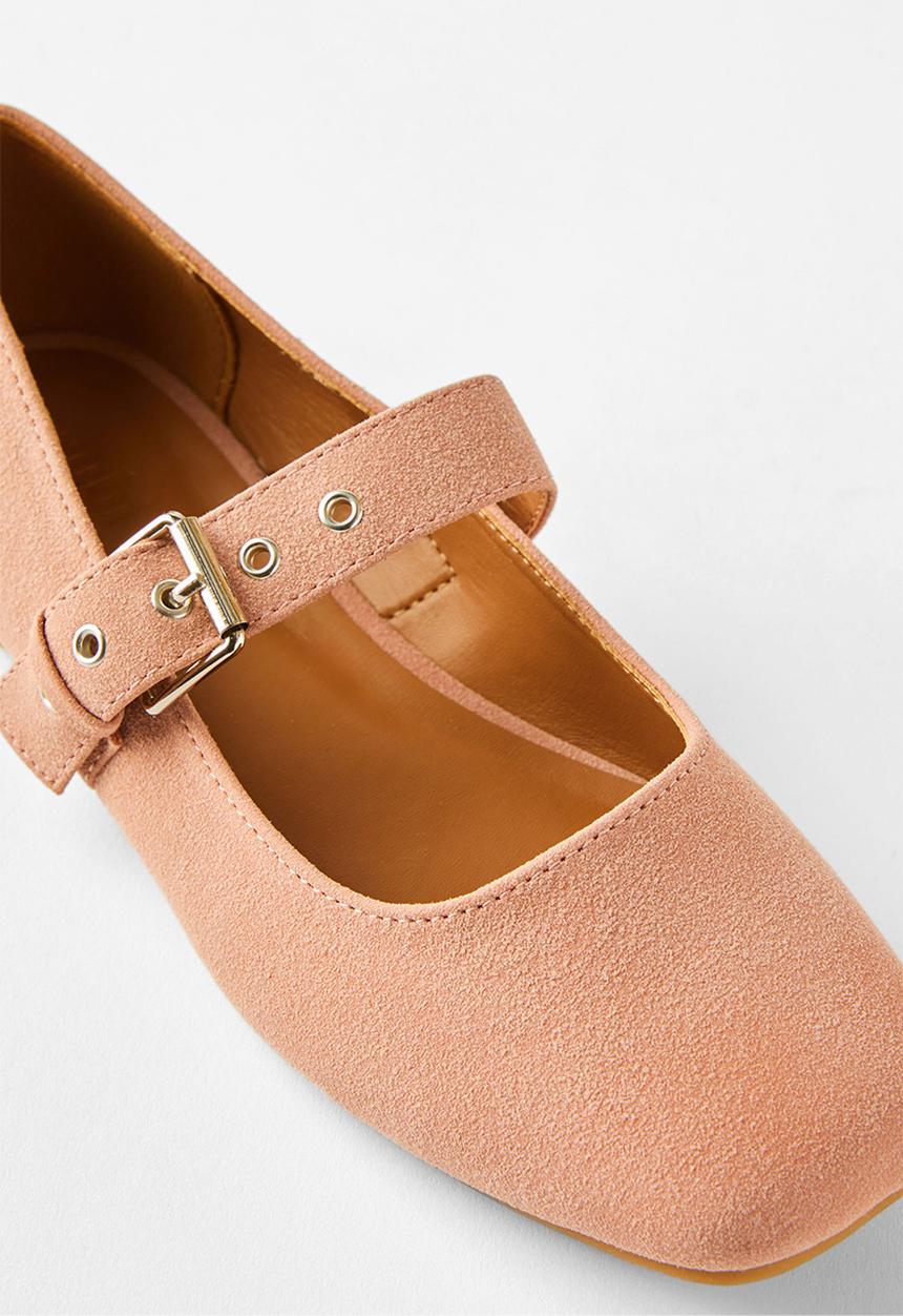 Cotton On - Miley  ballet - dusty pink micro