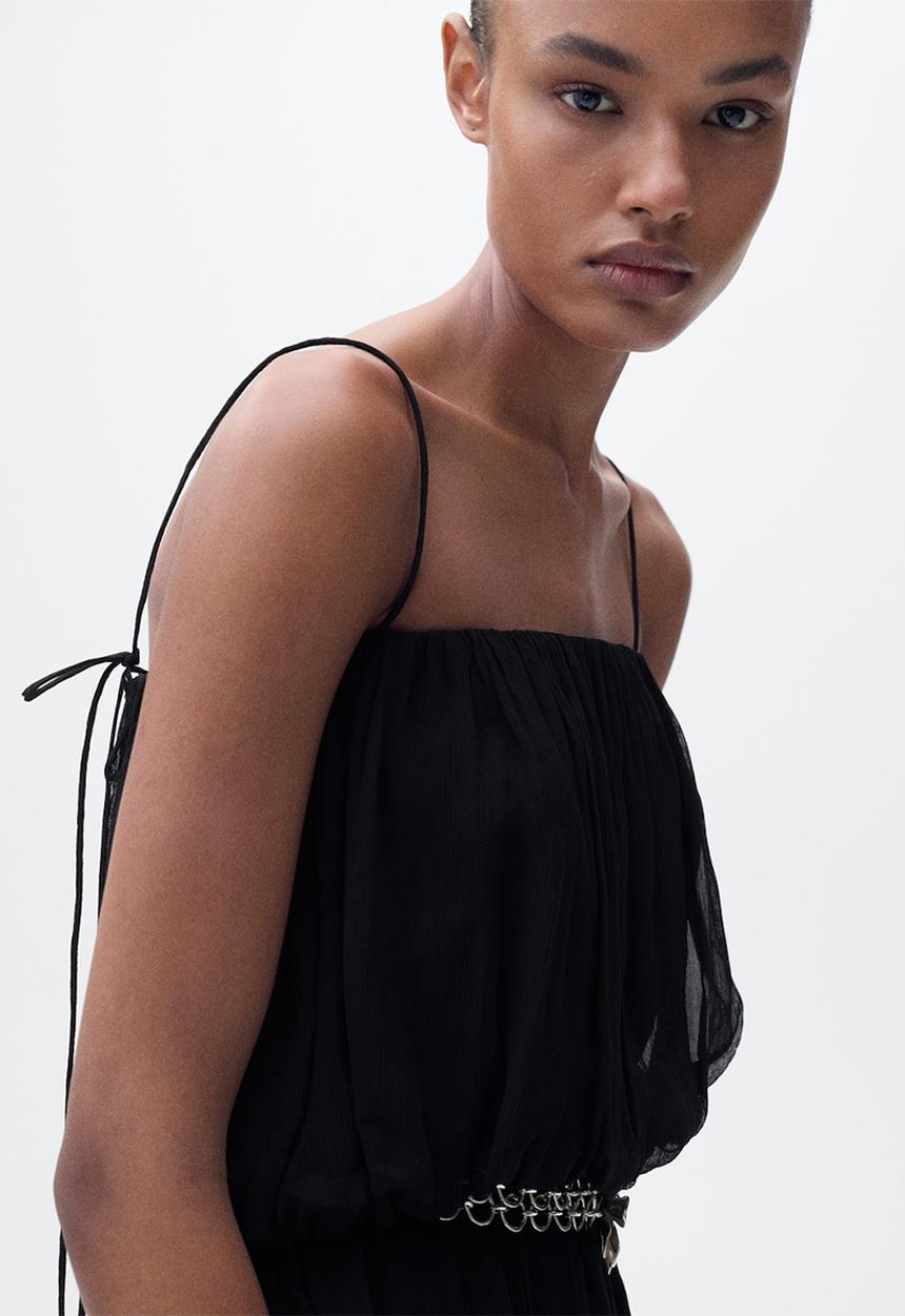 MANGO - Dress Strong - Black