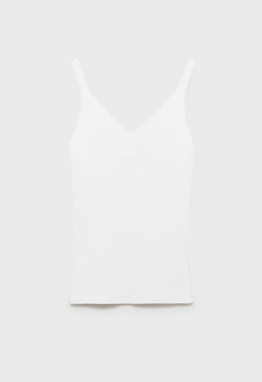 MANGO - Top Gym - Light Beige