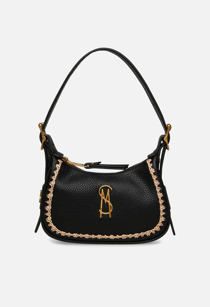 Steve Madden - Belia shoulder bag - black & gold