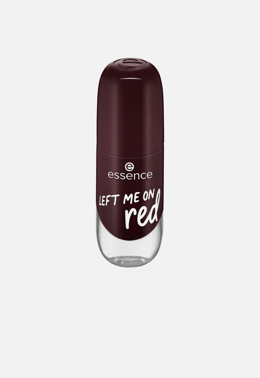 essence - Gel Nail Colour 72 - LEFT ME ON red