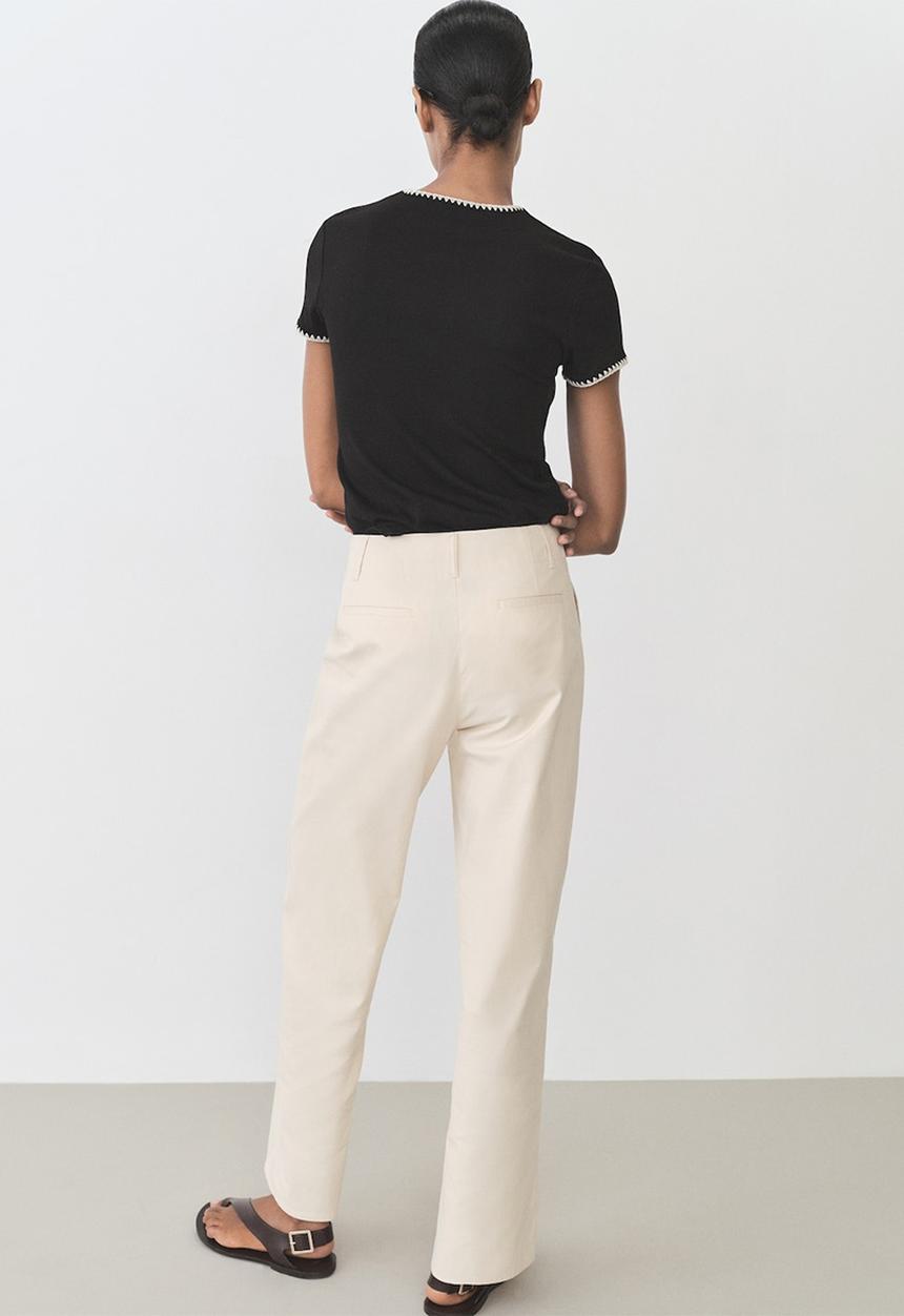 MANGO - T-Shirt Lirio - Black