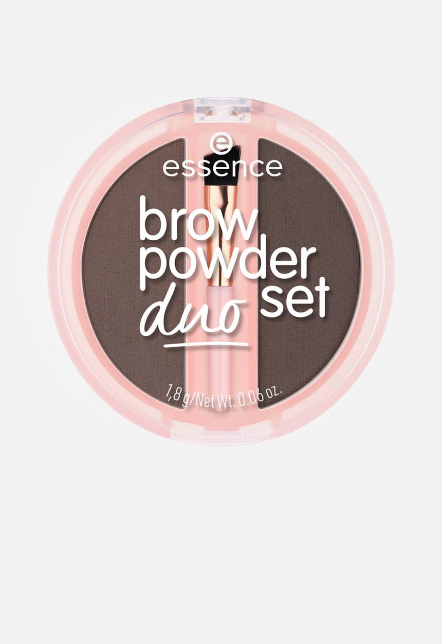 essence - Brow Powder Duo Set 03 - Dark