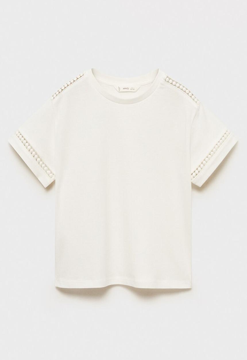 MANGO - T-shirt mina - natural