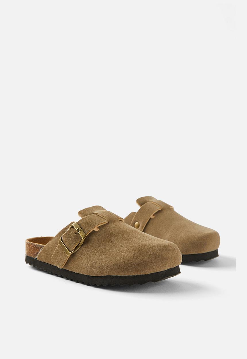 Cotton On - Tommy buckle slide - mocha