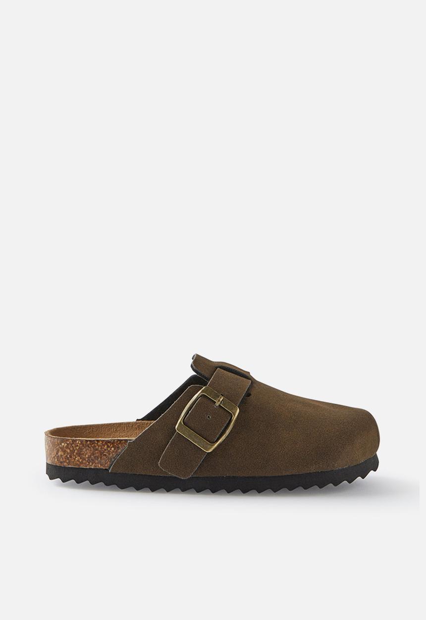 Cotton On - Tommy buckle slide - hot choccy