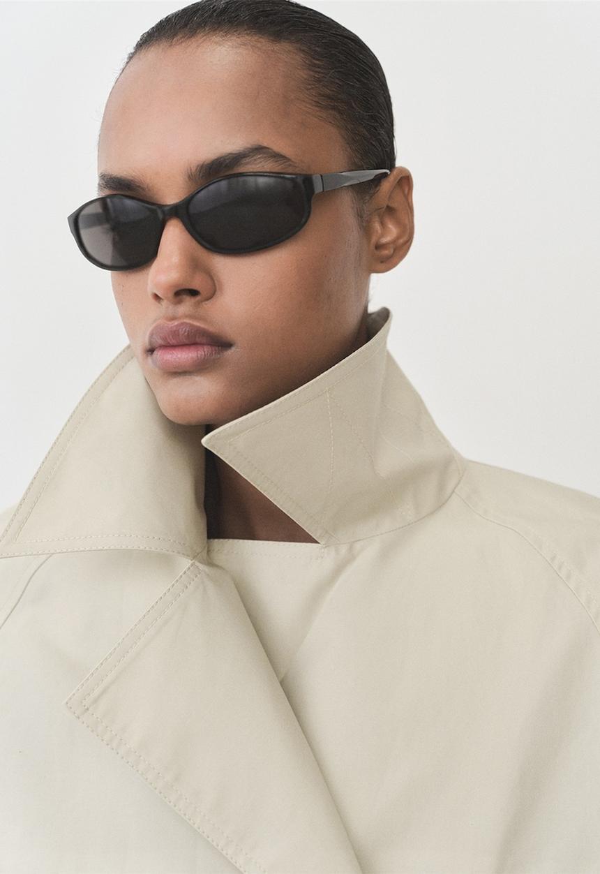 MANGO - Parka Malibu - Light/Pastel Gray