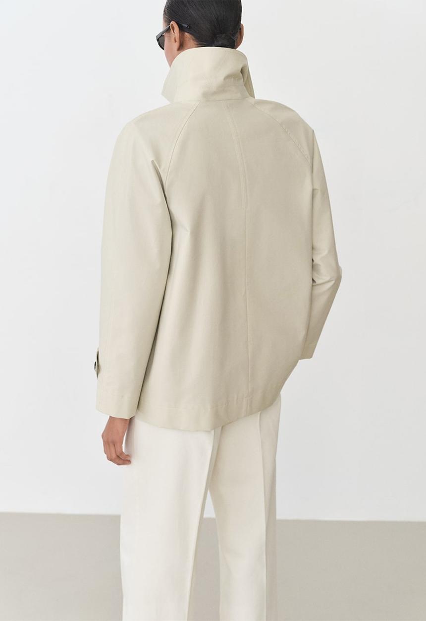 MANGO - Parka Malibu - Light/Pastel Gray