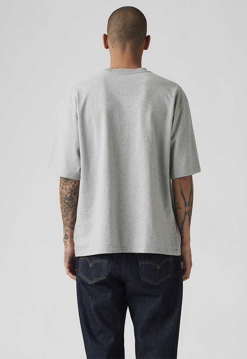 Levi’s® - Half sleeve gr pckt t levis script midto - grey