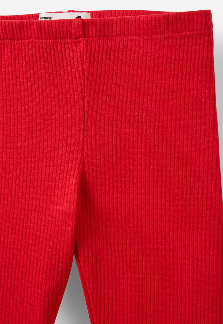 Cotton On - Fleece legging - varsity red