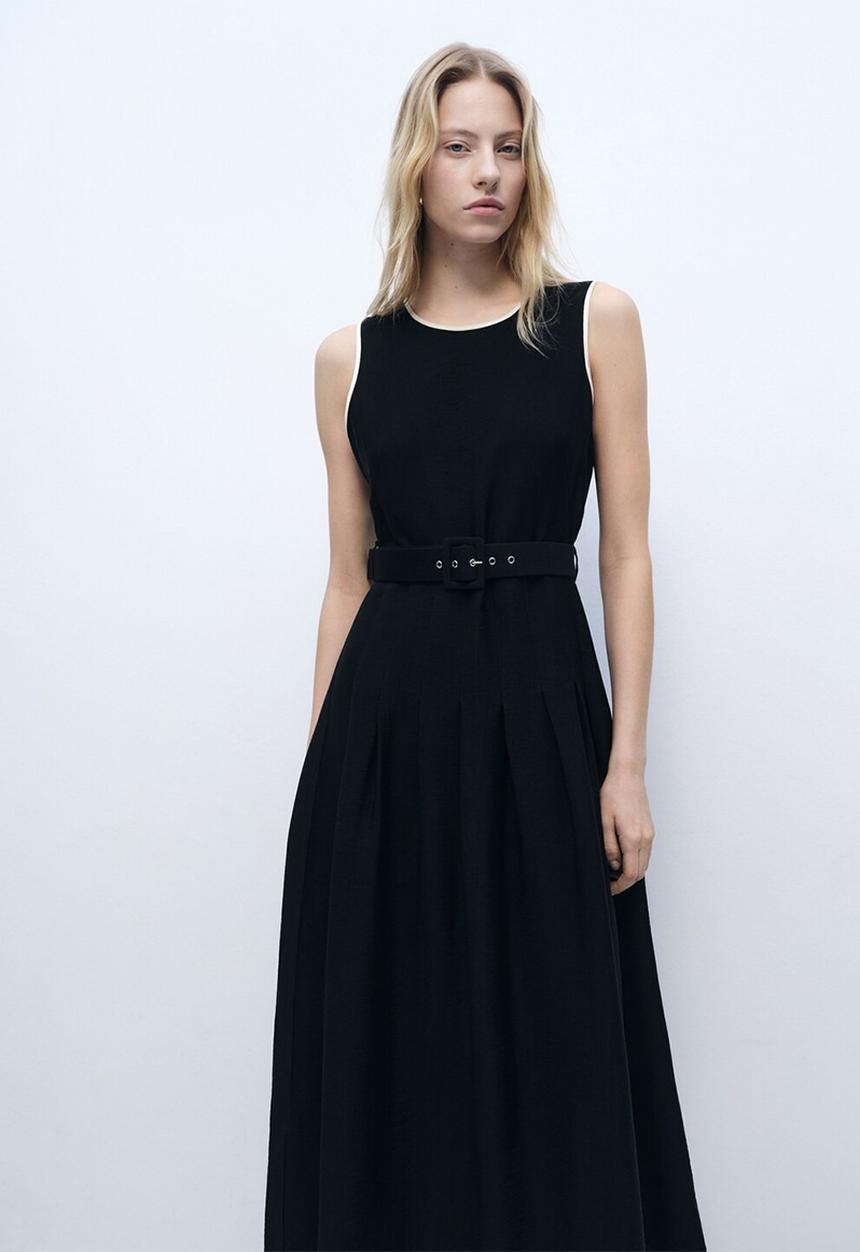 MANGO - Dress Camelia - Black