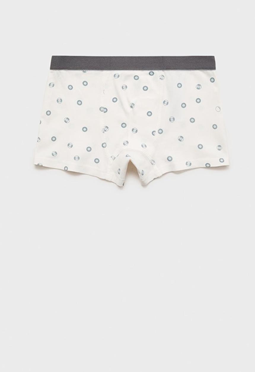 MANGO - Briefs weekend - grey & white 
