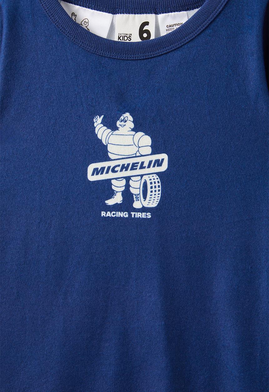 Cotton On - Chuck long sleeve pyjama set licensed - lcn mic in the navy/michelin