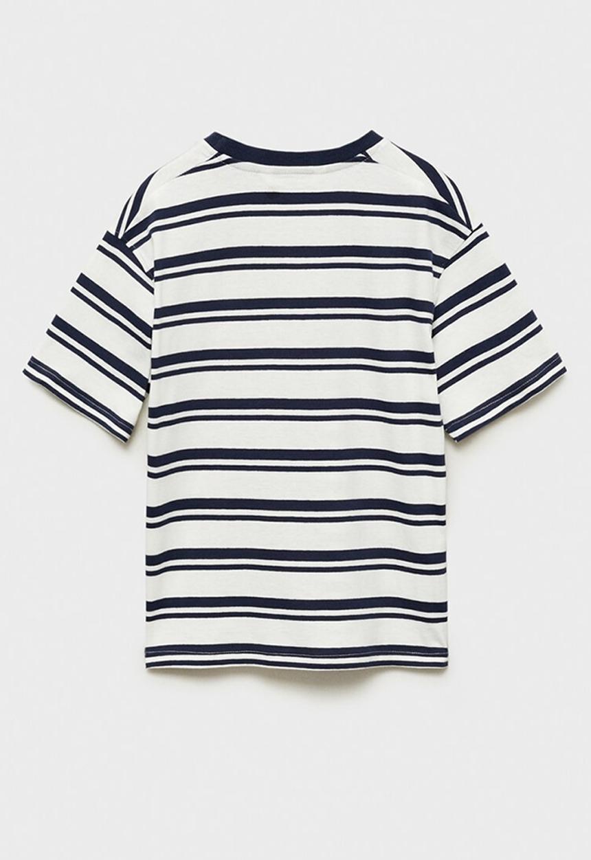 MANGO - T-shirt spring - navy