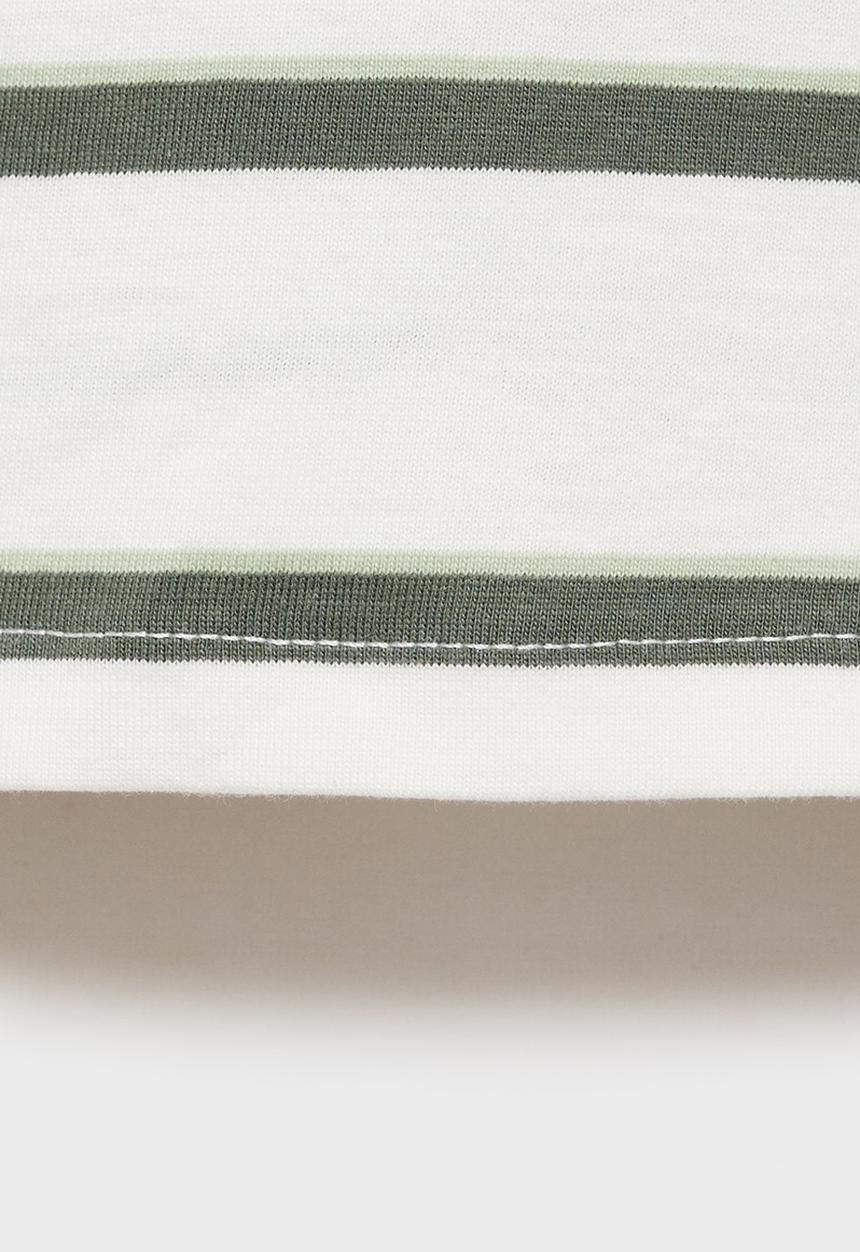 MANGO - T-shirt fresh - green