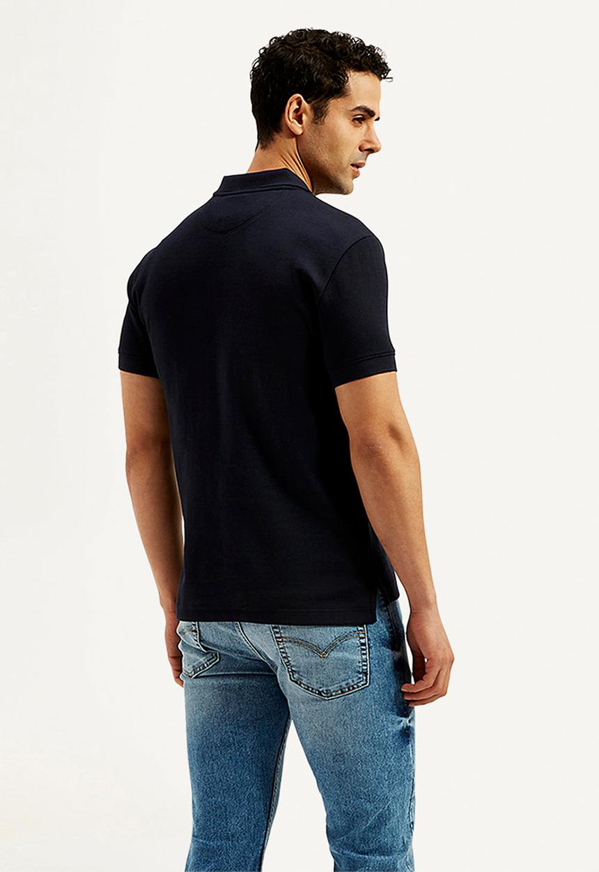 Levi’s® - Rib polo jacquard po - black