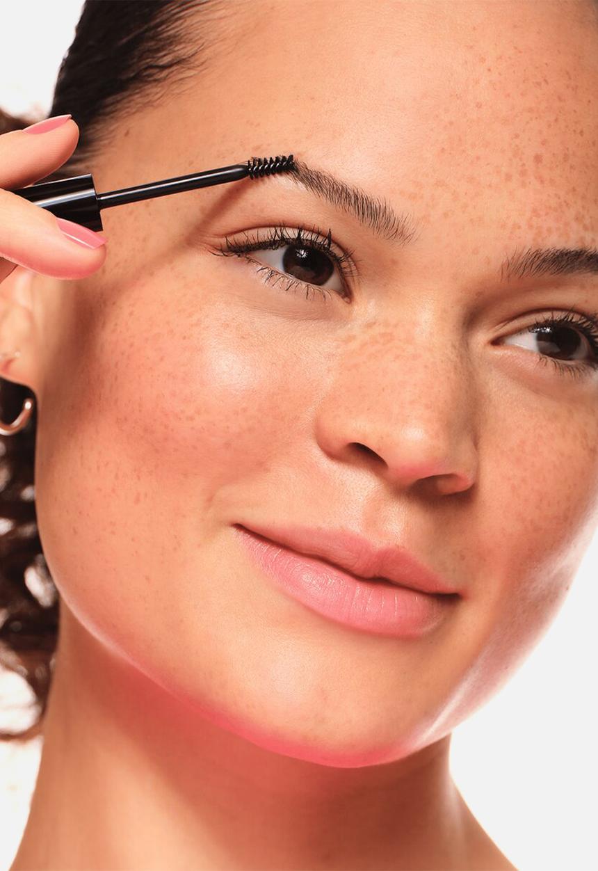 essence - Make Me Brow Eyebrow Gel Mascara 08 - Black Brows