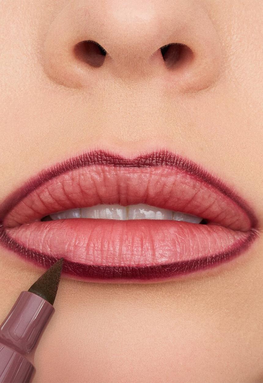 essence - Line N' Stain! Tattoo Lip Liner 03 - Make A Mauve