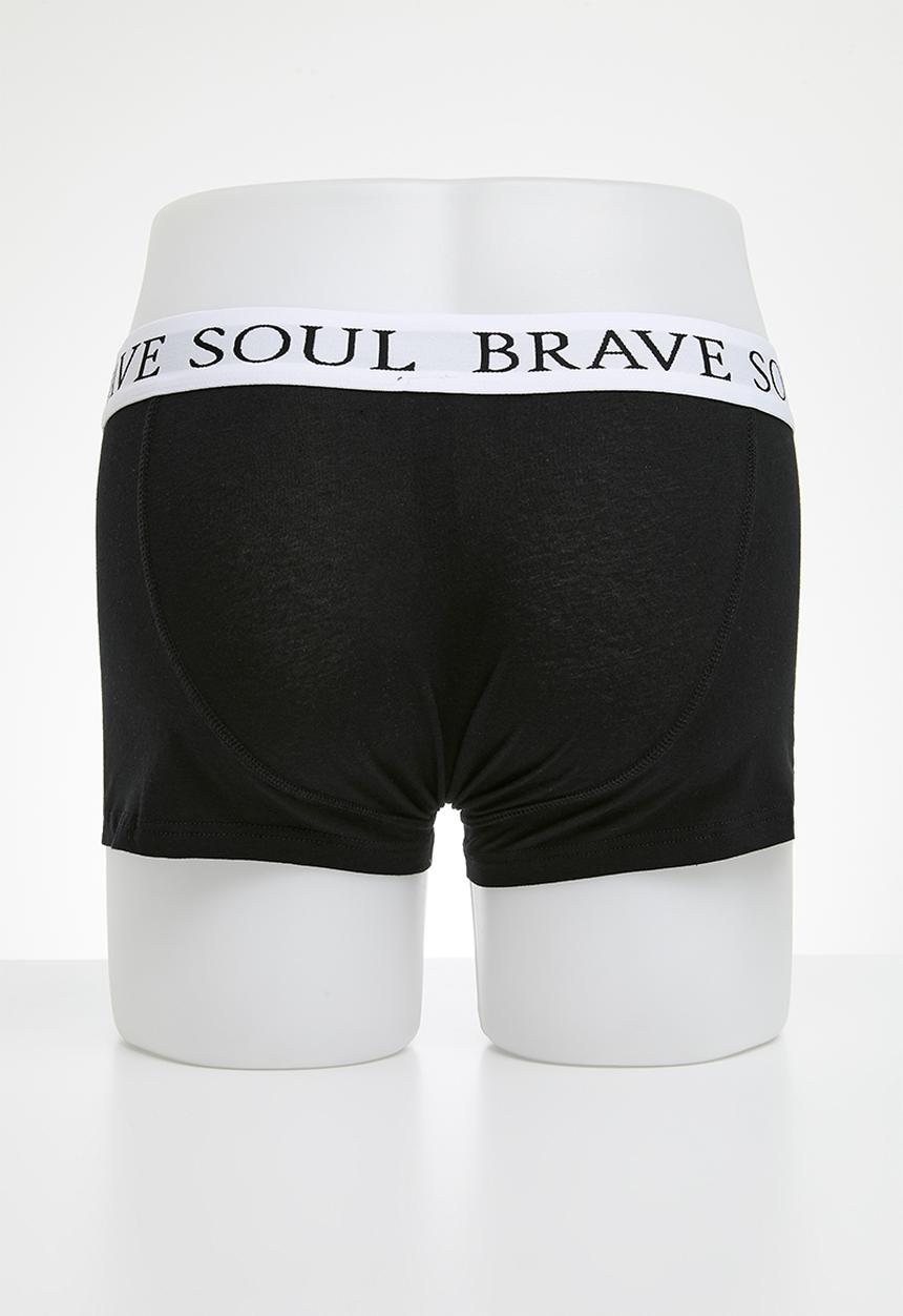 Brave Soul - Underwear - Black 5-Pack
