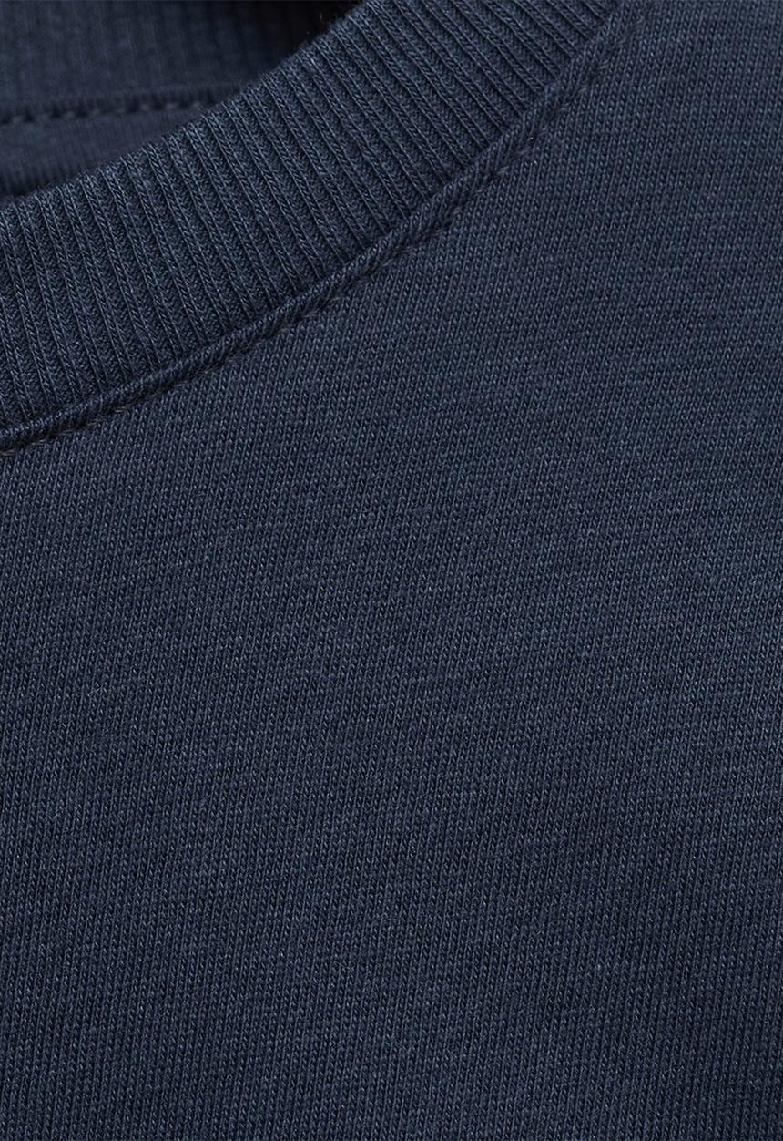 MANGO - T-shirt esen1 - navy