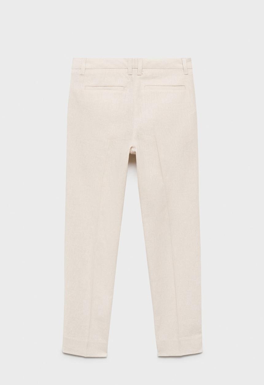 MANGO - Trousers riop - brown