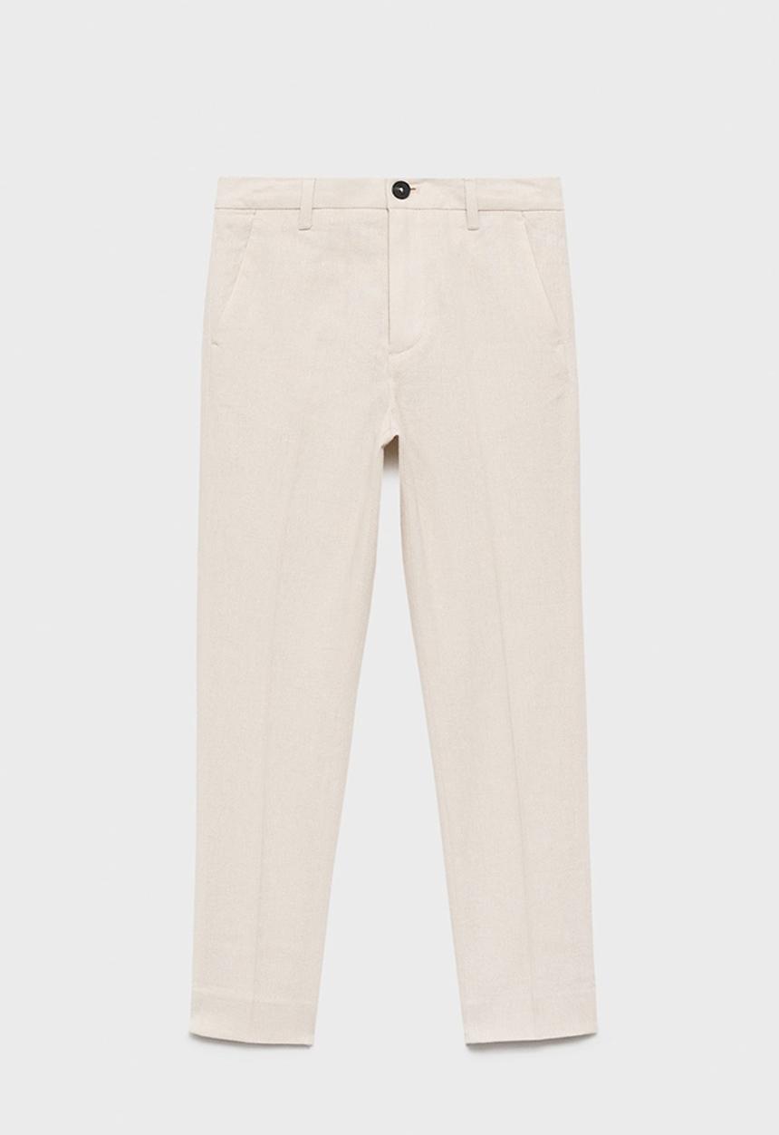 MANGO - Trousers riop - brown