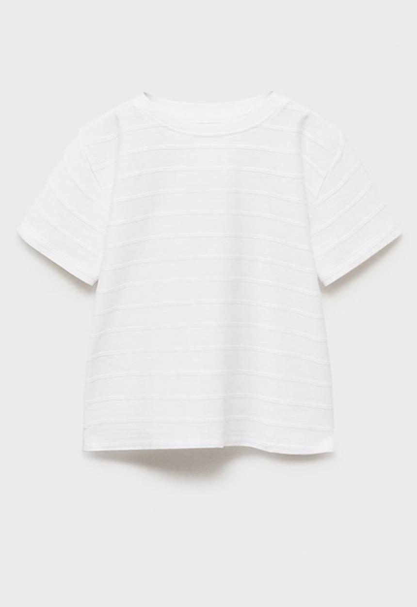 MANGO - T-shirt jackb - natural