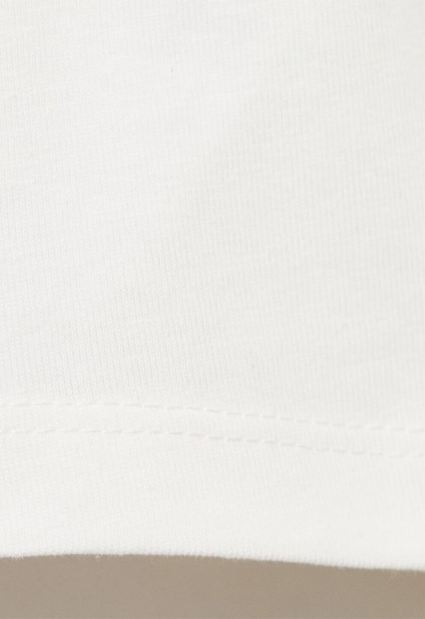 MANGO - T-shirt rue - natural
