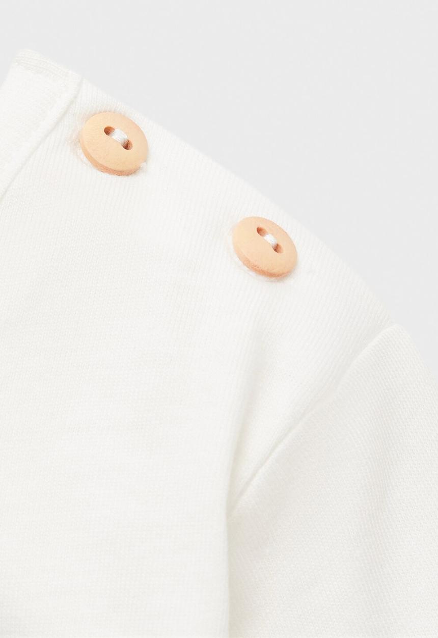 MANGO - T-shirt car - natural