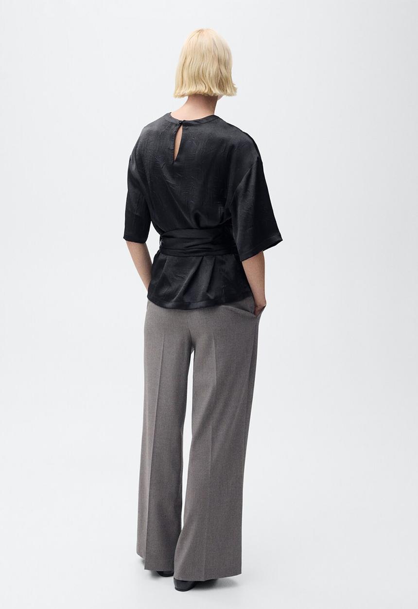 MANGO - Blouse Cami - Black