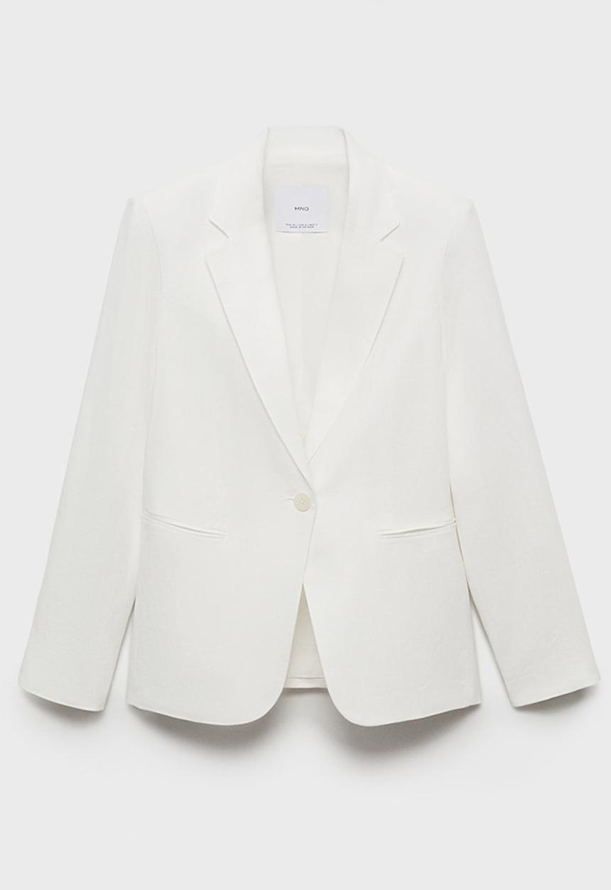 MANGO - Blazer Boreli - Natural