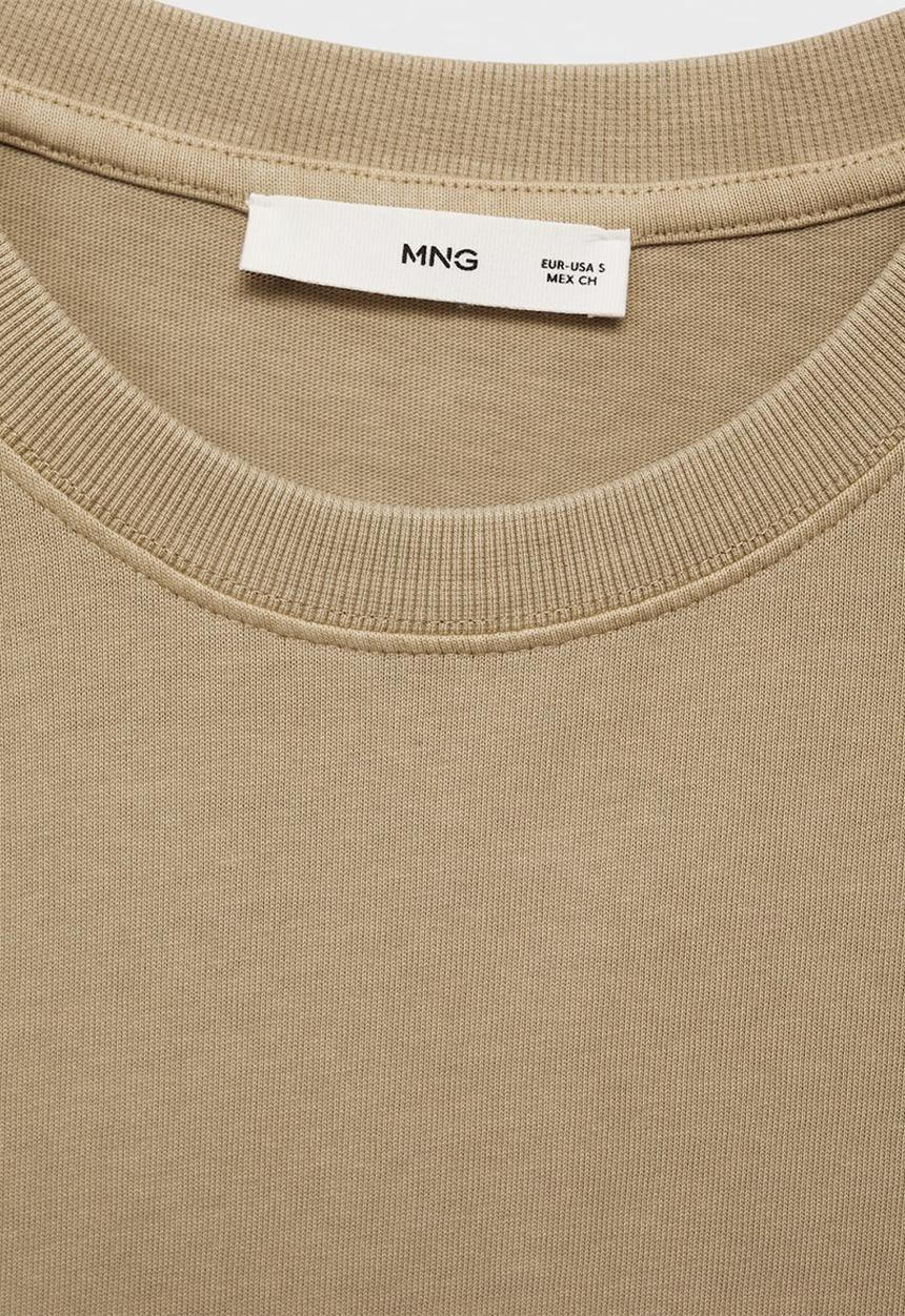 MANGO - T-Shirt Sita - Beige