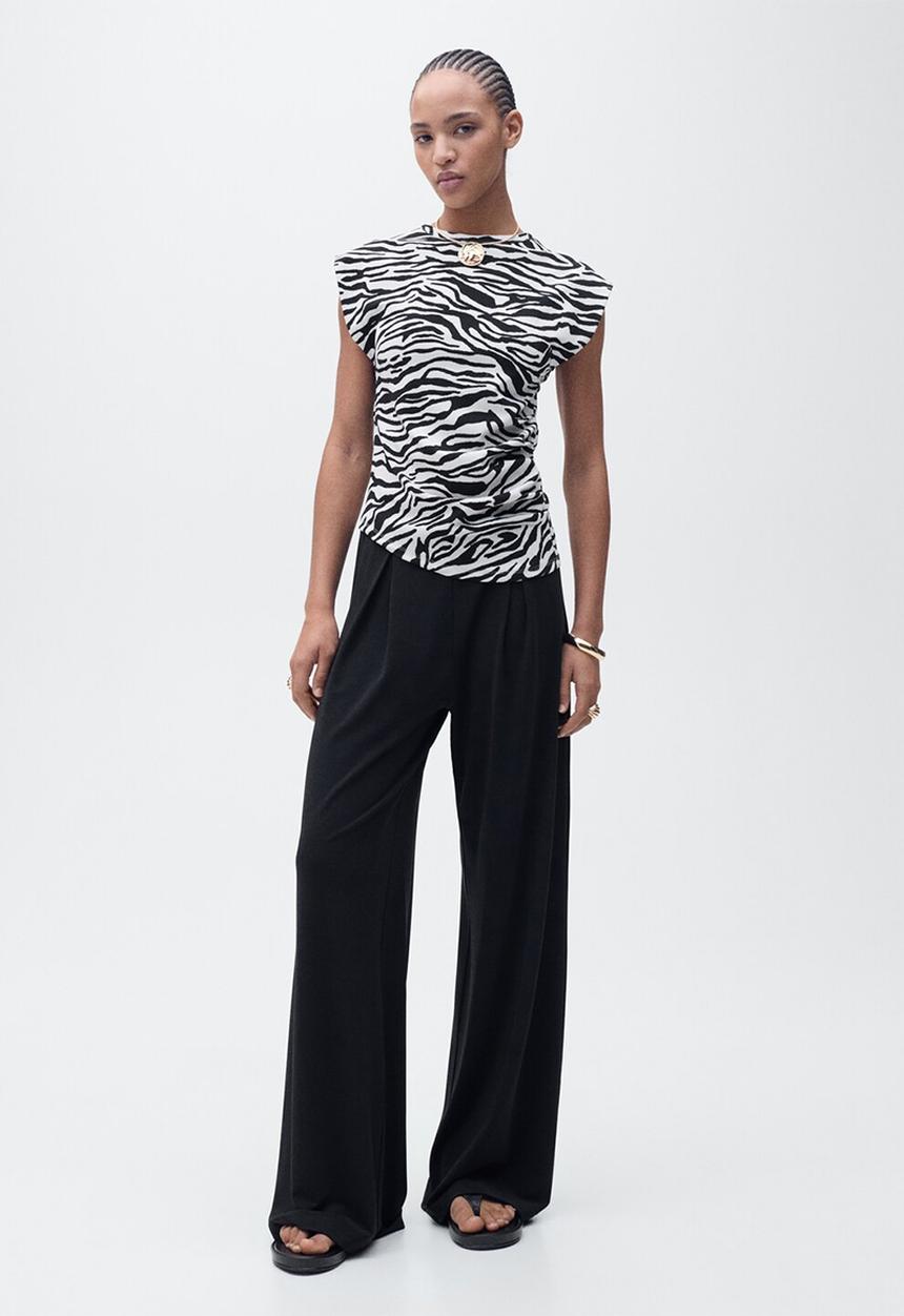 MANGO - T-Shirt Irma - Black