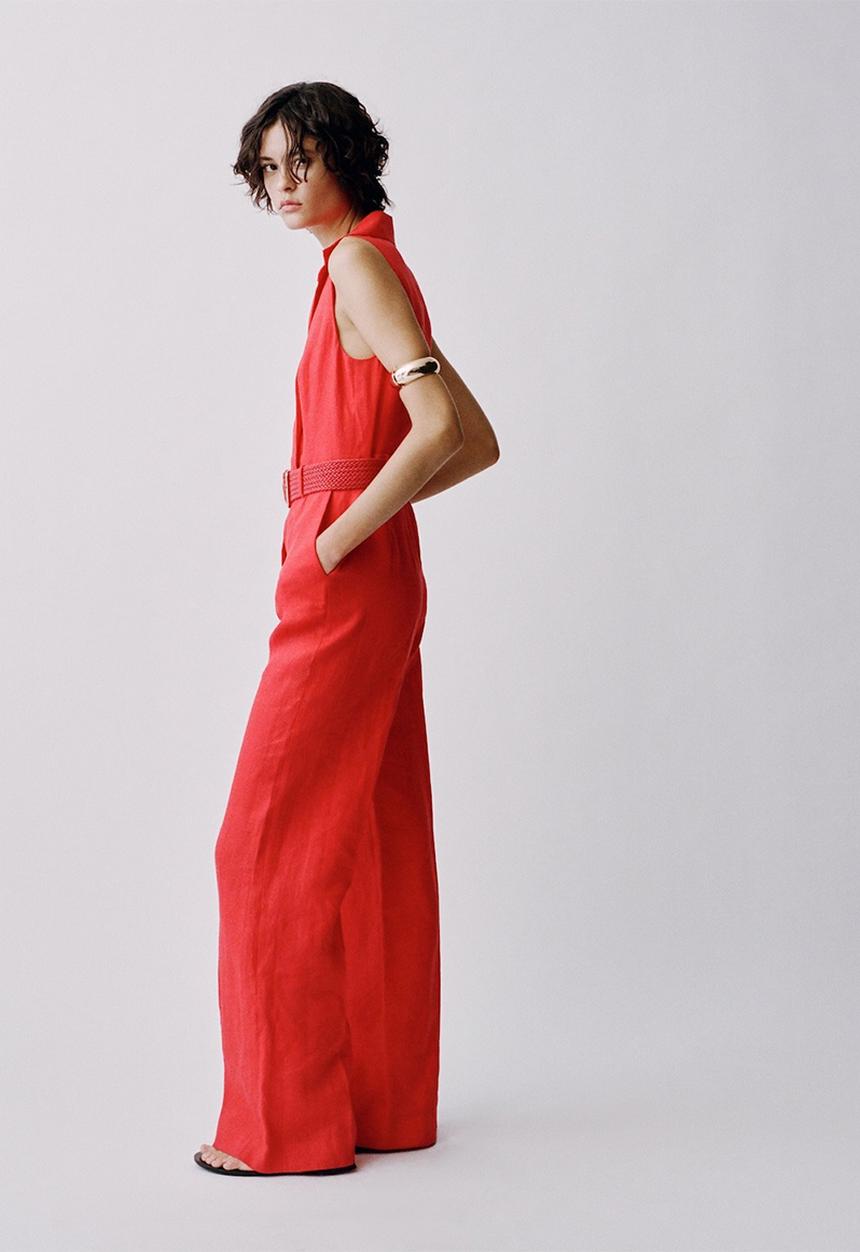 MANGO - Jumpsuit Nana - Red