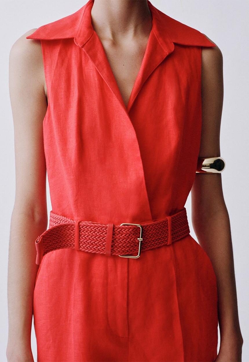 MANGO - Jumpsuit Nana - Red
