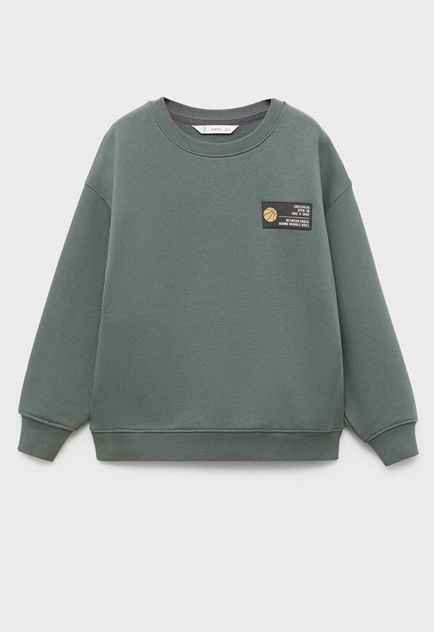 MANGO - Sweatshirt shot - green
