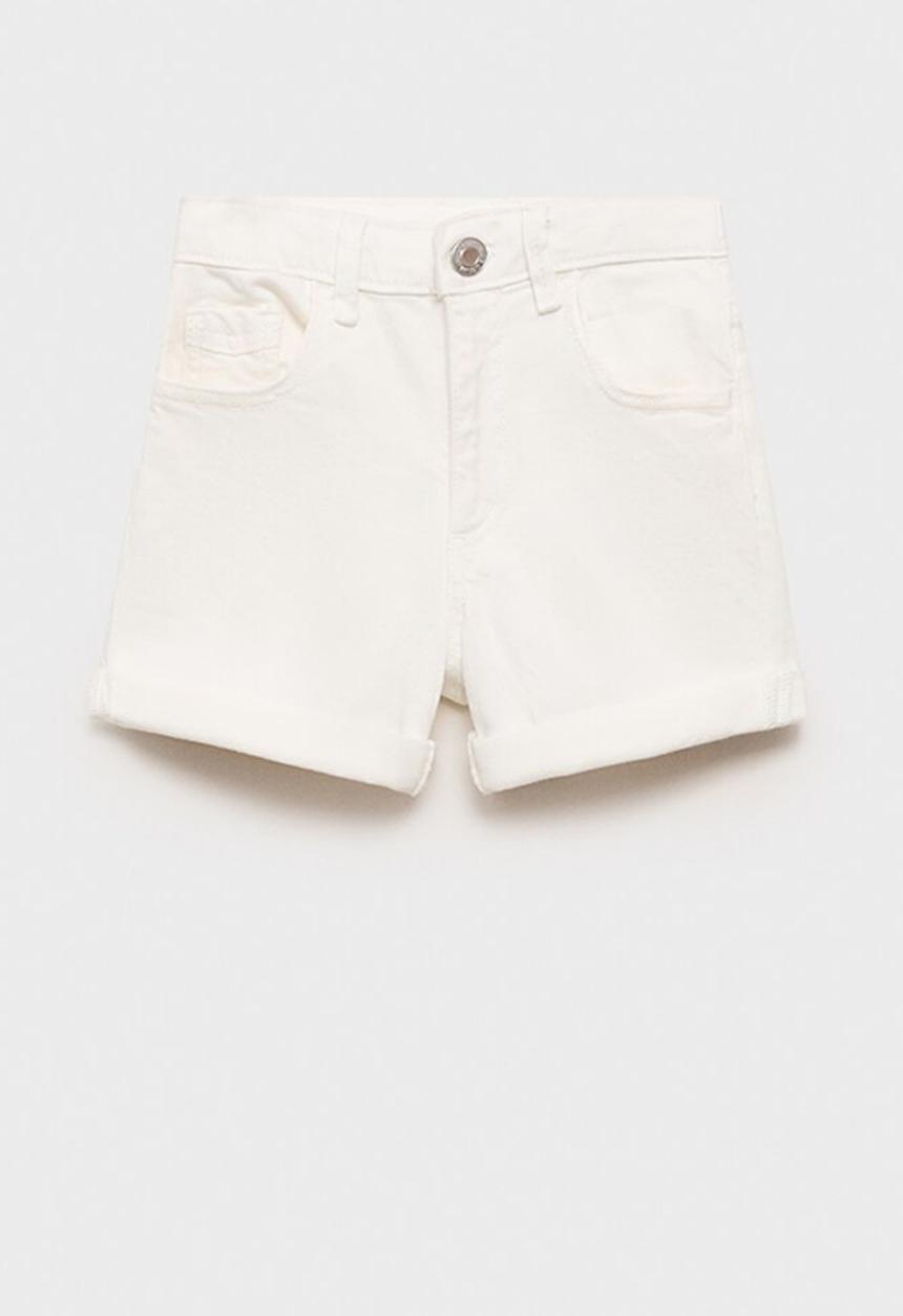 MANGO - Shorts chip - white