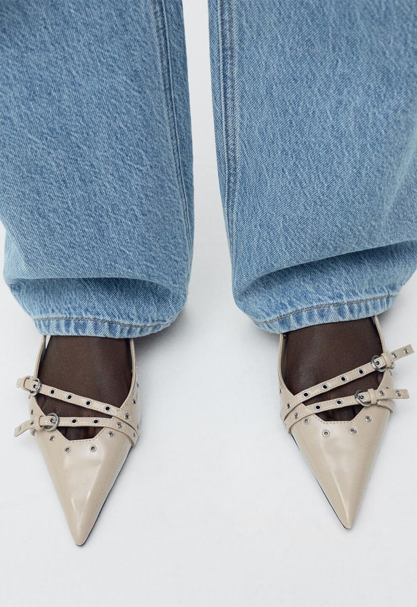 MANGO - Jeans Bet - Open Blue
