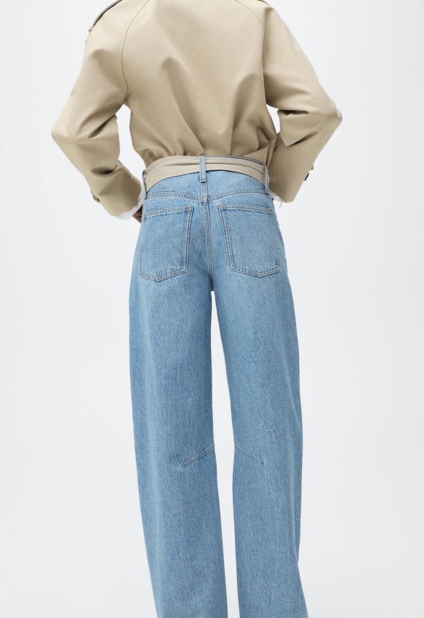 MANGO - Jeans Bet - Open Blue