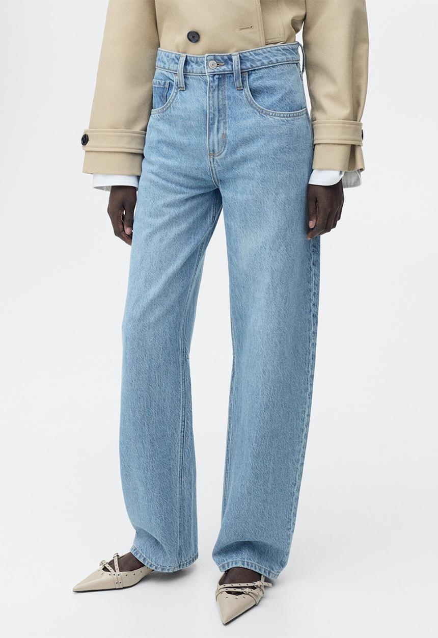 MANGO - Jeans Bet - Open Blue