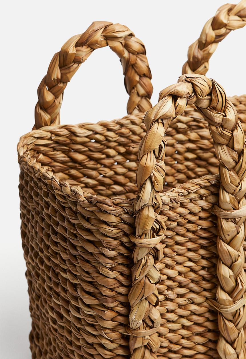 H&M - Seagrass storage basket - beige