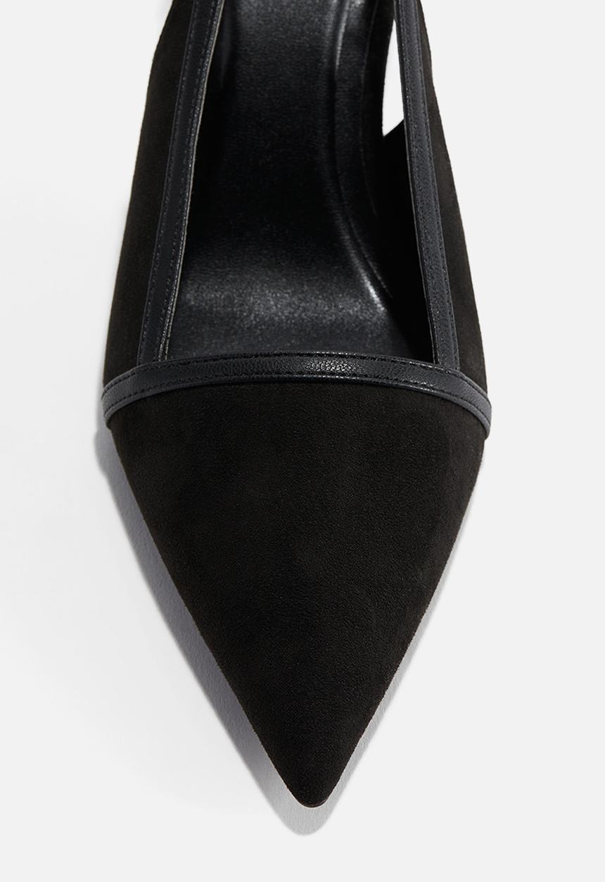 H&M - Pointed slingbacks - black