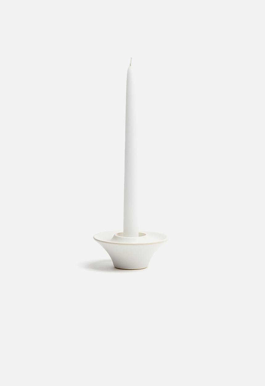 H&M - Stoneware tealight holder - white